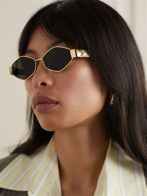 celine gold chain arm sunglasses for sale|Celine online shopping usa.